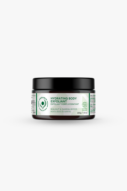 Exfoliant Corps Hydratant Noyer &amp; Bois de Santal